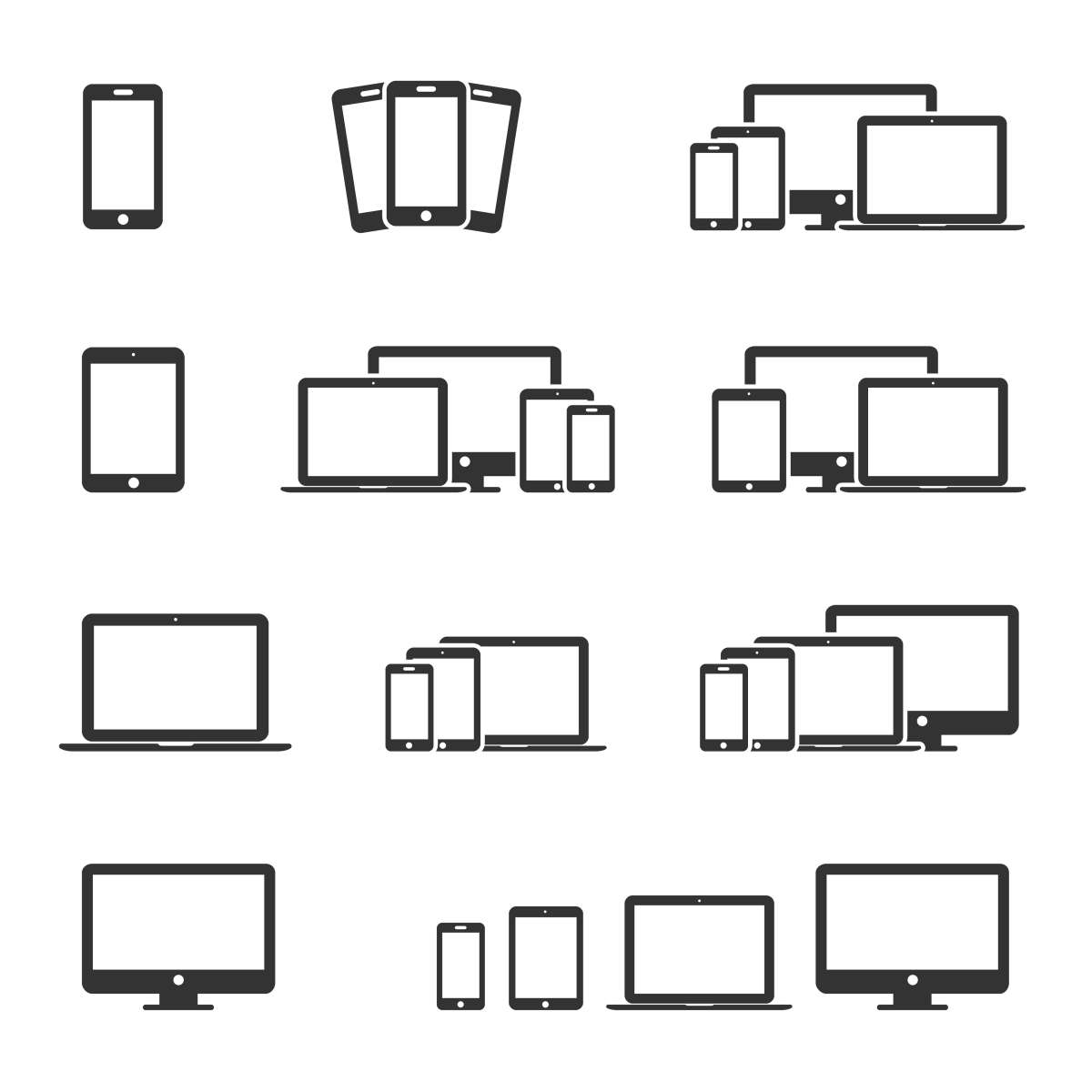 Computers, Smartphones, Tablets