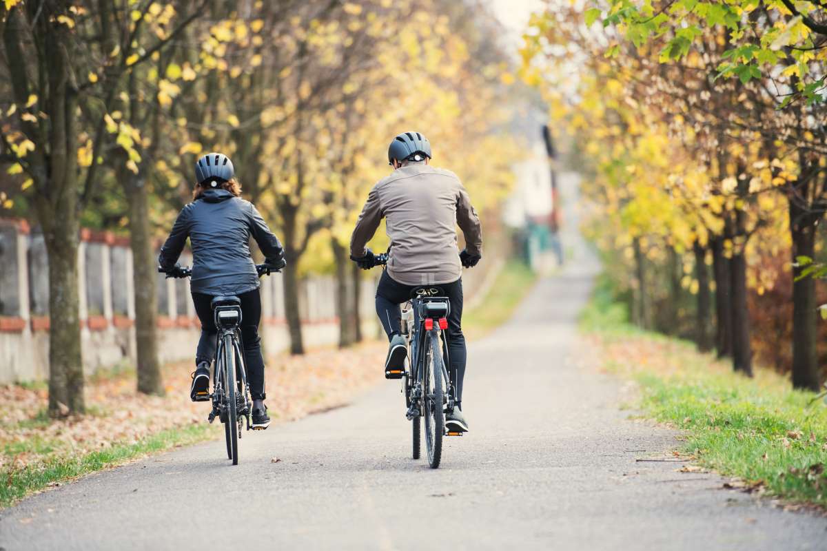 People Biking